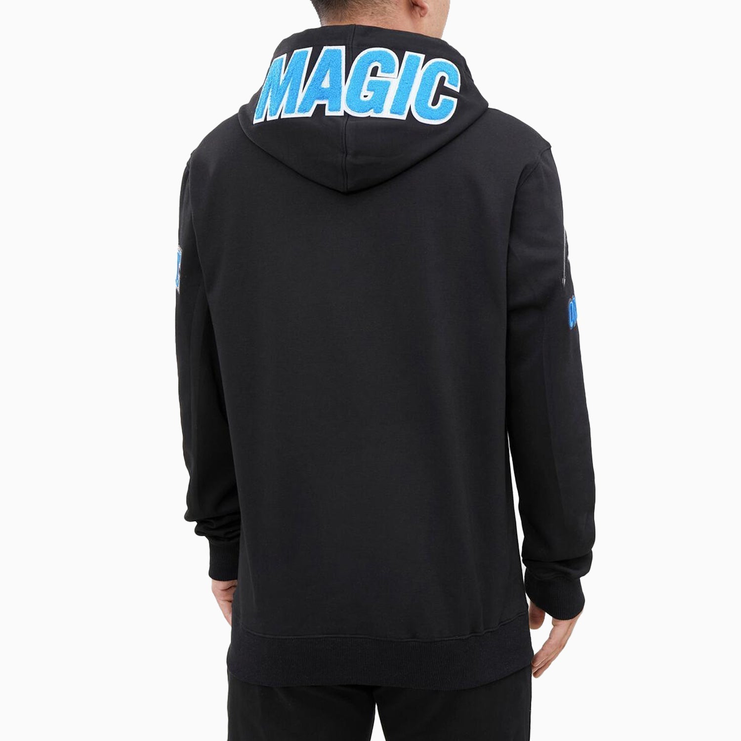 Pro Standard Men's Orlando Magic Logo Pullover Hoodie - Color: Black - Tops and Bottoms USA -