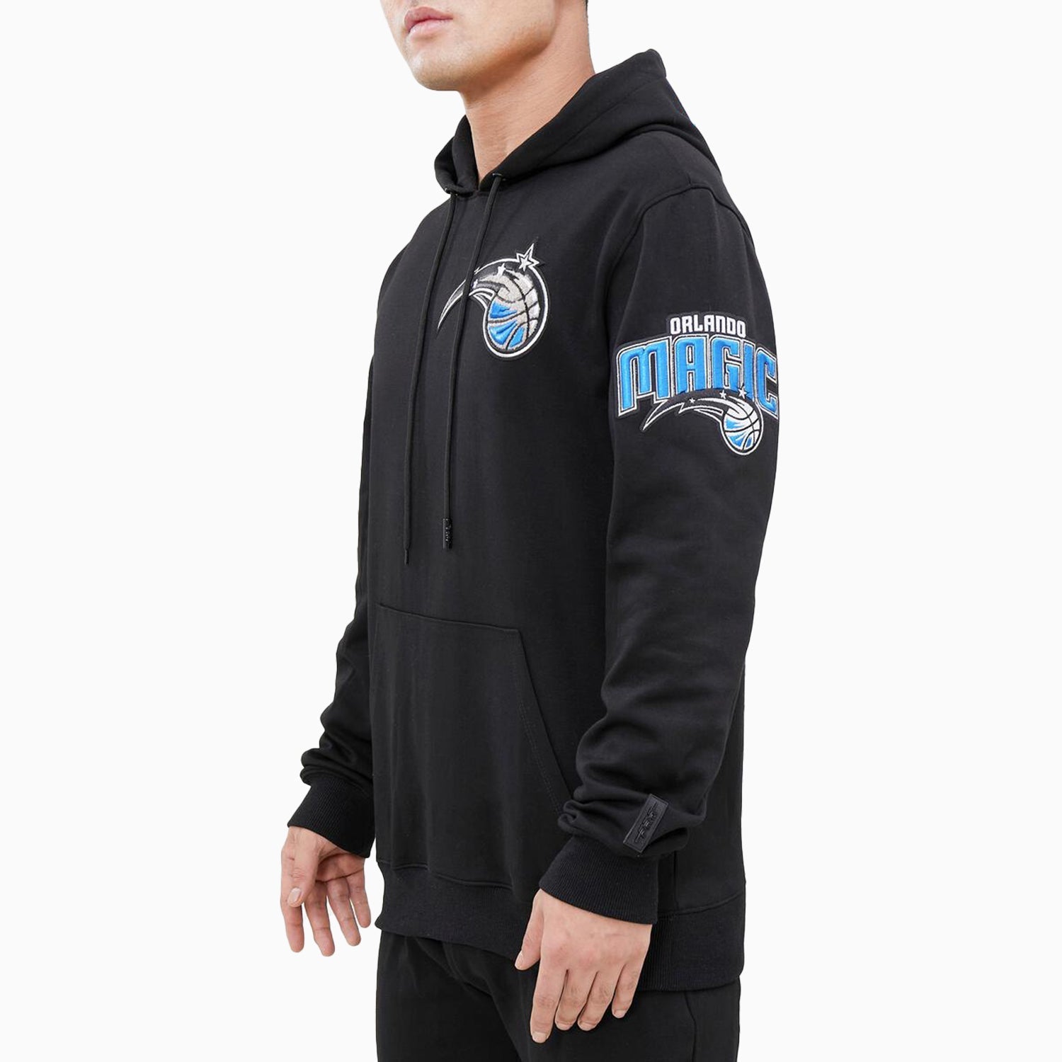 Pro Standard Men's Orlando Magic Logo Pullover Hoodie - Color: Black - Tops and Bottoms USA -