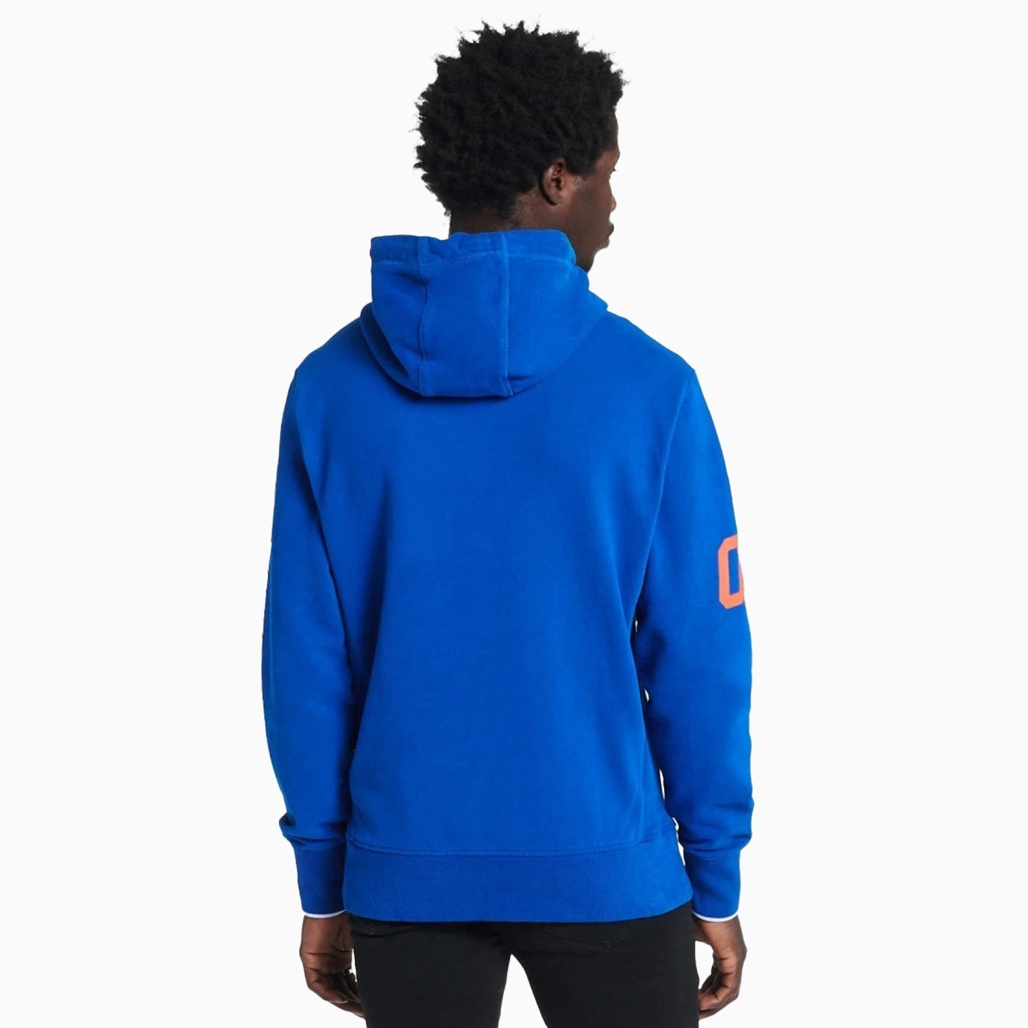 Superdry Men's Superdry Strikeout Hoodie - Color: Royal Blue, White - Tops and Bottoms USA -