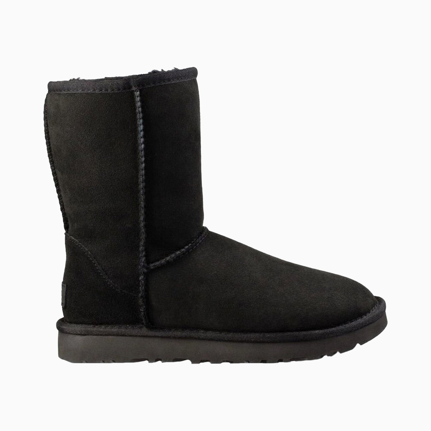UGG Womens Classic Short II Boot - Color: BLACK - Tops and Bottoms USA -