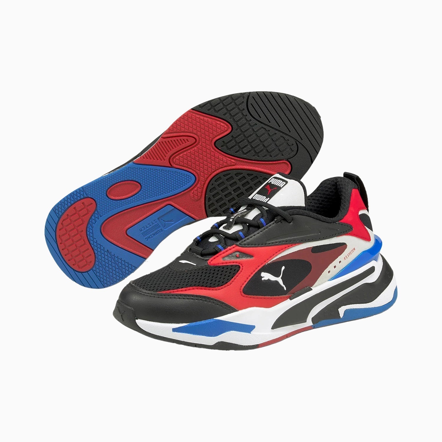 Puma Kid's RS Fast Sneakers Gradeschool - Color: Black - Tops and Bottoms USA -