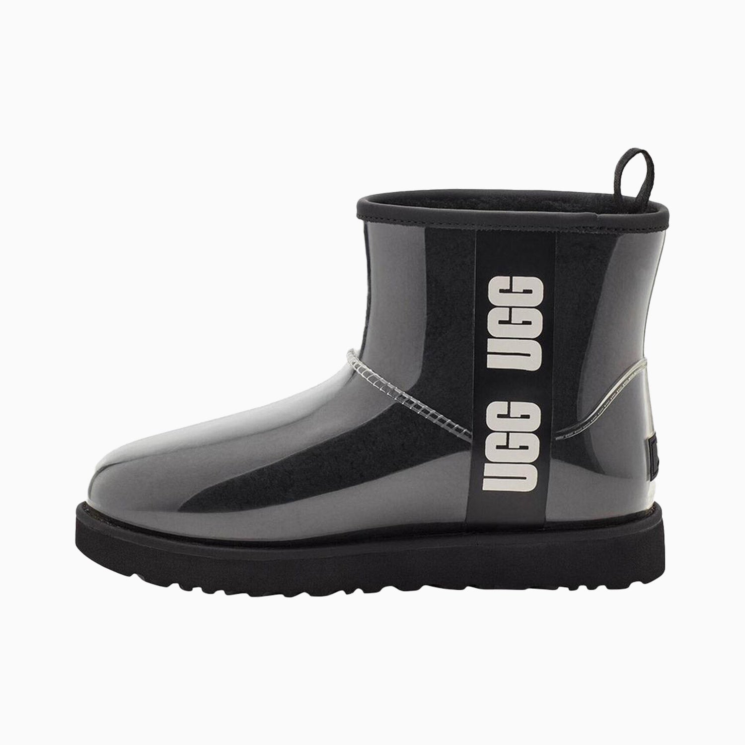 UGG Women's Classic Clear Mini Boot - Color: Black, Natural Black, Samba Red - Tops and Bottoms USA -