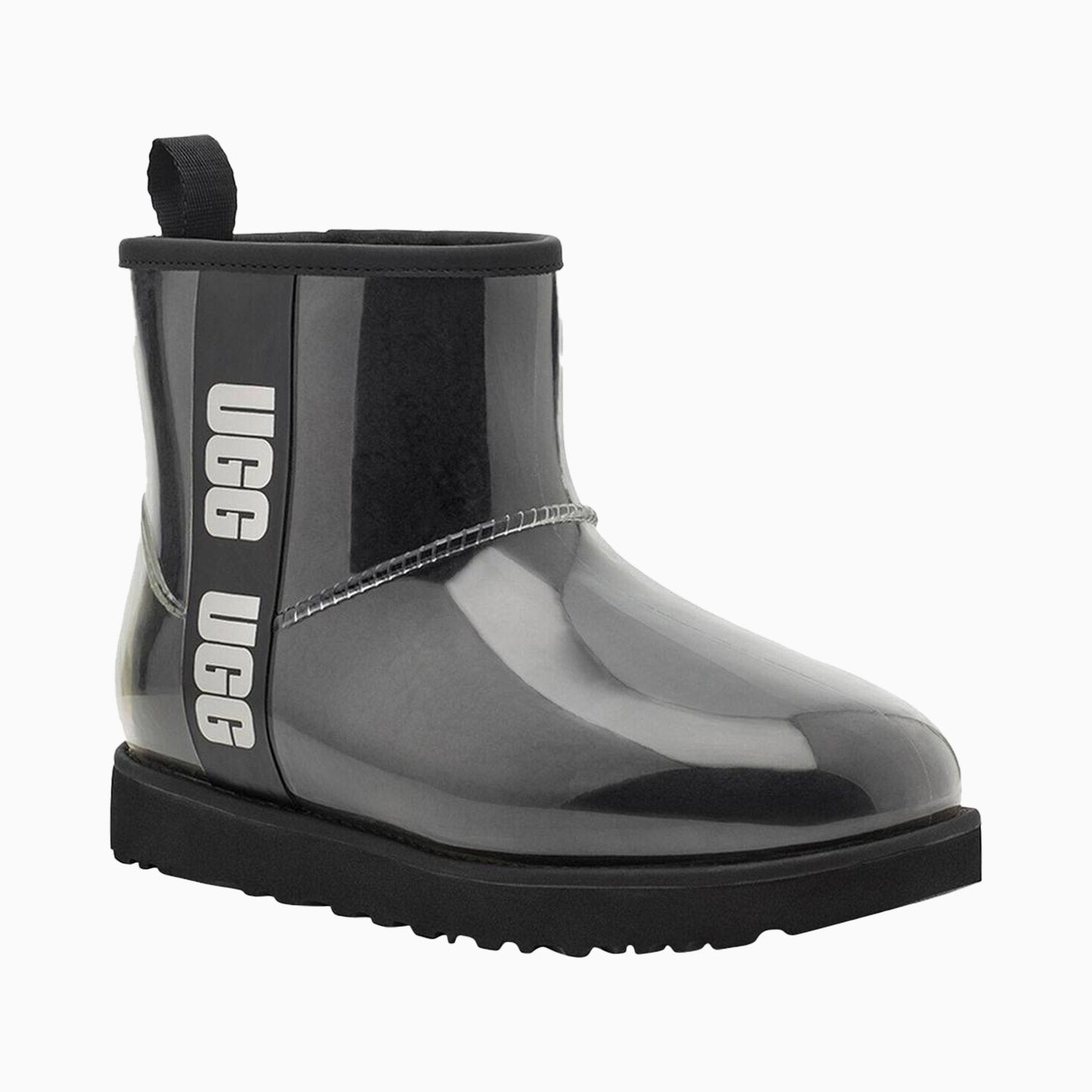 UGG Women's Classic Clear Mini Boot - Color: Black, Natural Black, Samba Red - Tops and Bottoms USA -