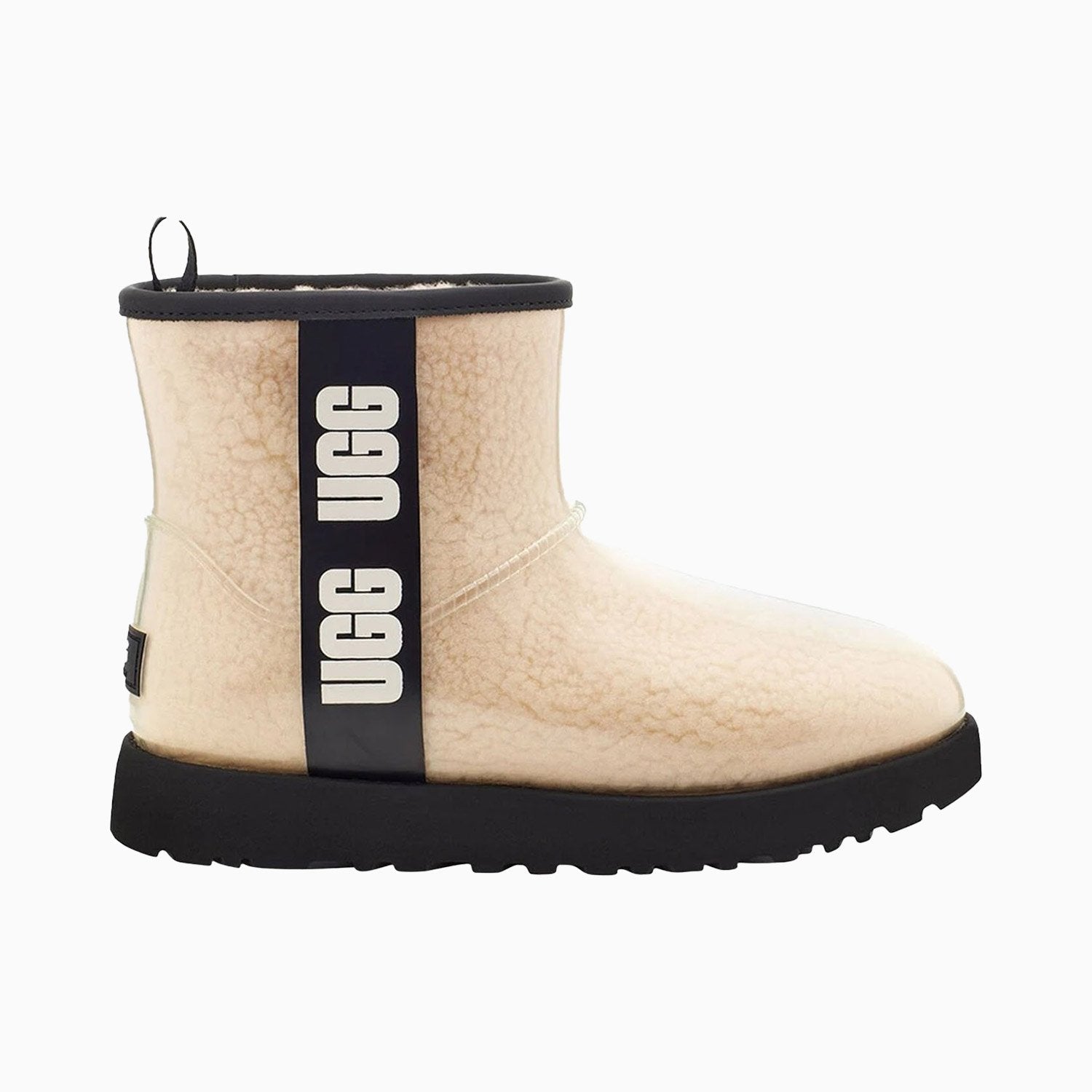 UGG Women's Classic Clear Mini Boot - Color: Natural Black - Tops and Bottoms USA -