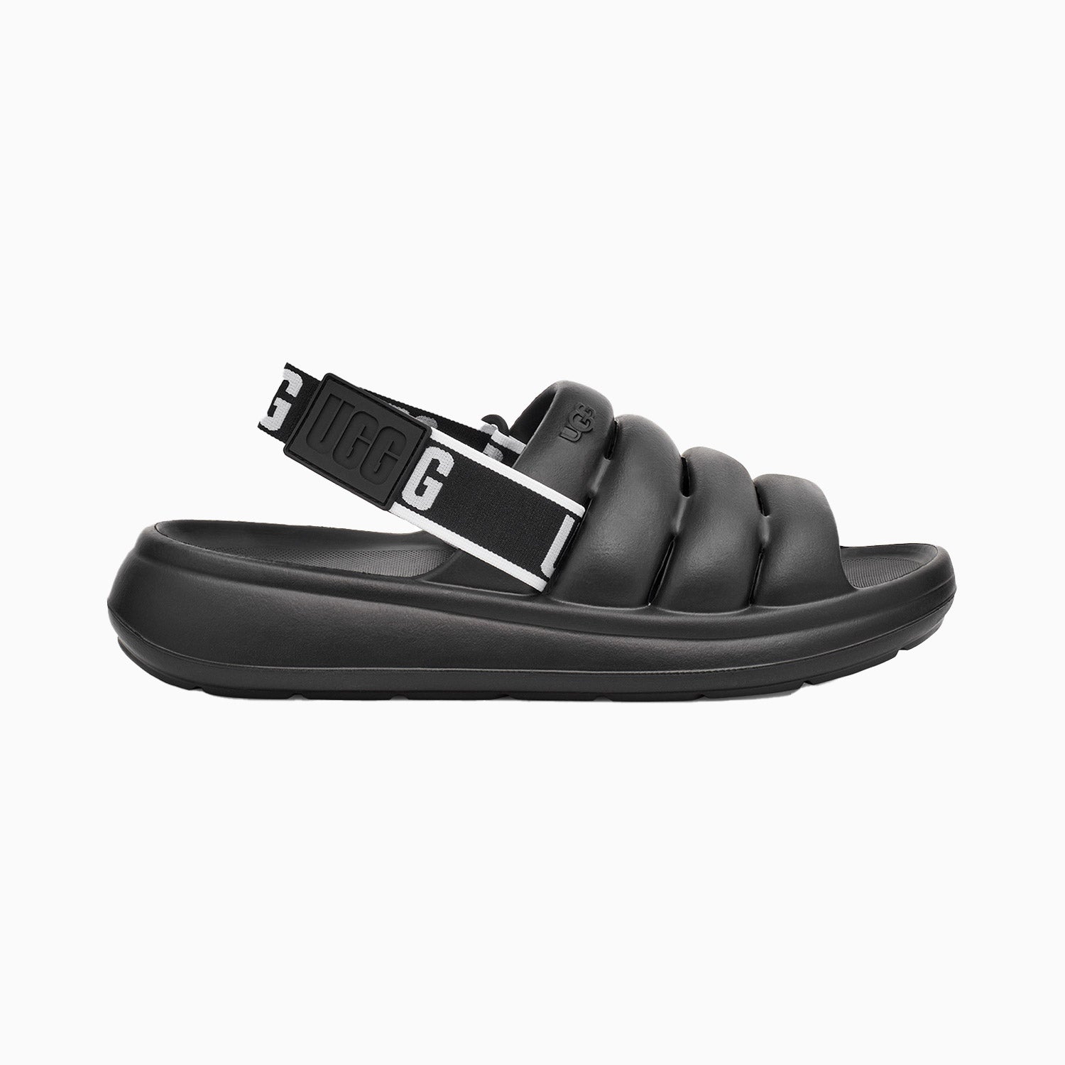 UGG Women's Sports Yeah Slide - Color: Black - Tops and Bottoms USA -