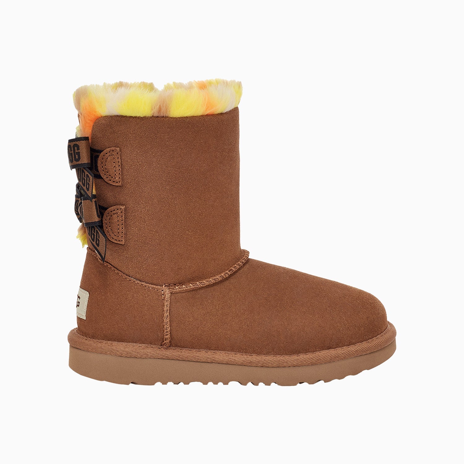 UGG Kid's Bailey Bow Plaid Punk Boot - Category: Little Kids - Tops and Bottoms USA -