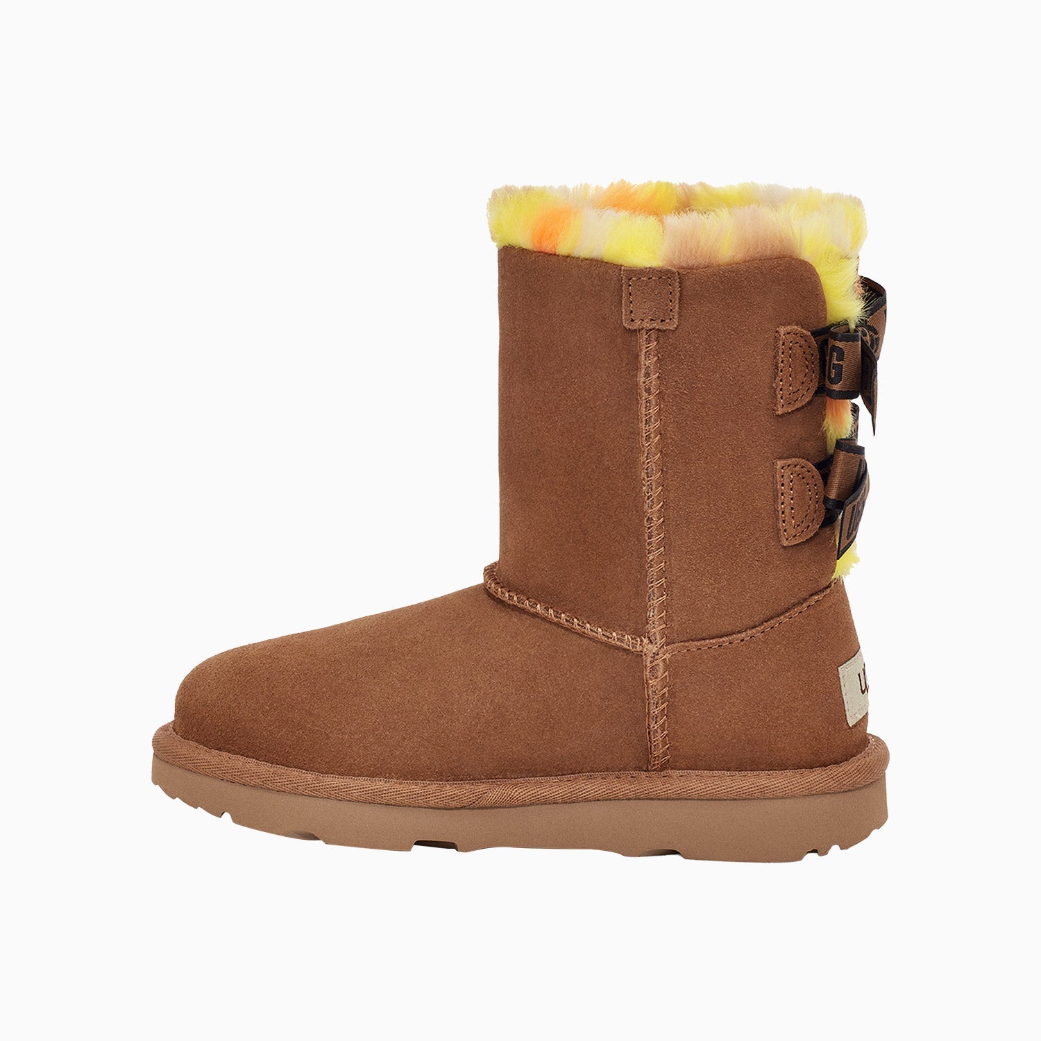 UGG Kid's Bailey Bow Plaid Punk Boot - Category: Little Kids, Big Kids - Tops and Bottoms USA -