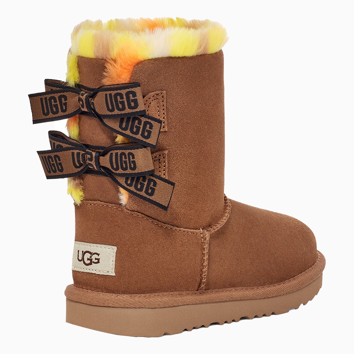 UGG Kid's Bailey Bow Plaid Punk Boot - Category: Little Kids, Big Kids - Tops and Bottoms USA -