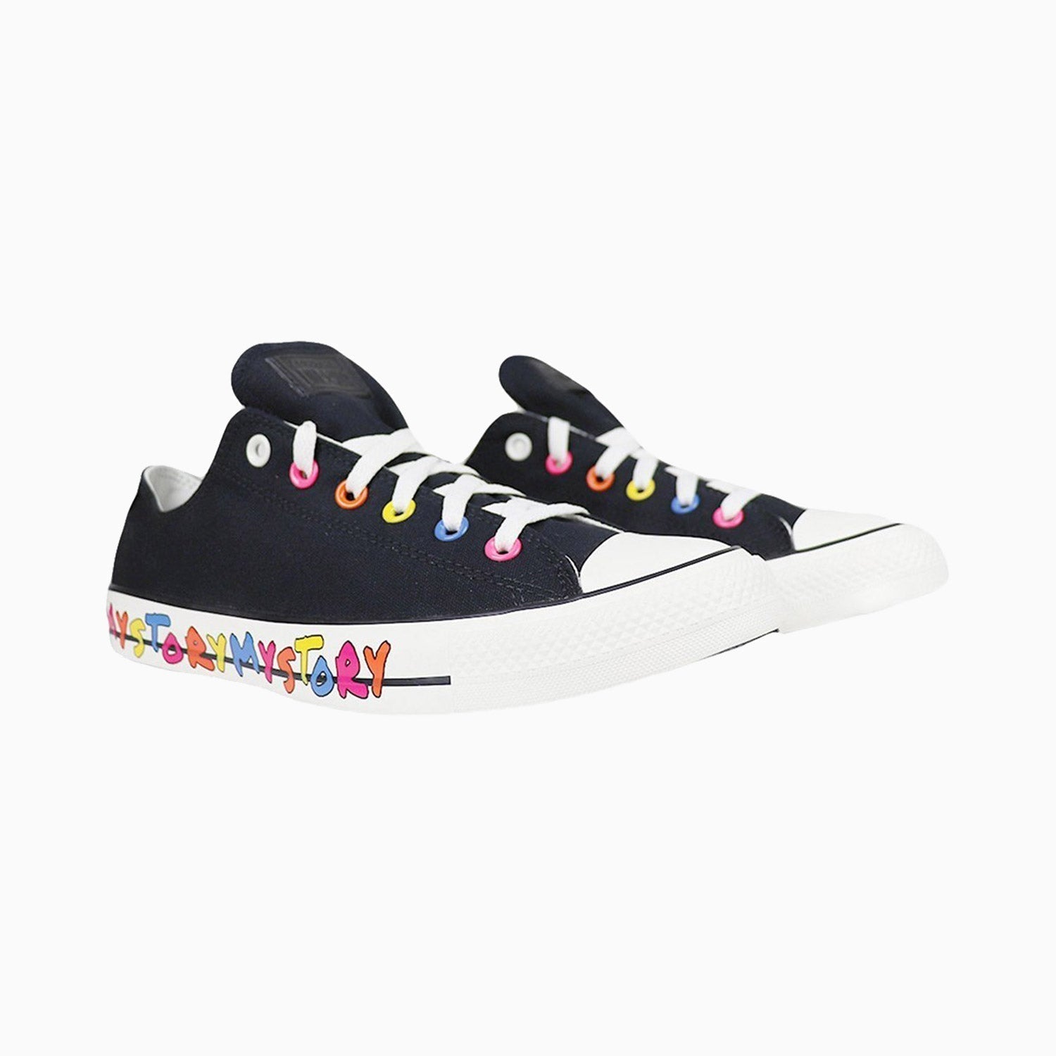 Converse Chuck Taylor All Star OX - Color: Black/Hyper Pink/Egret - Tops and Bottoms USA -