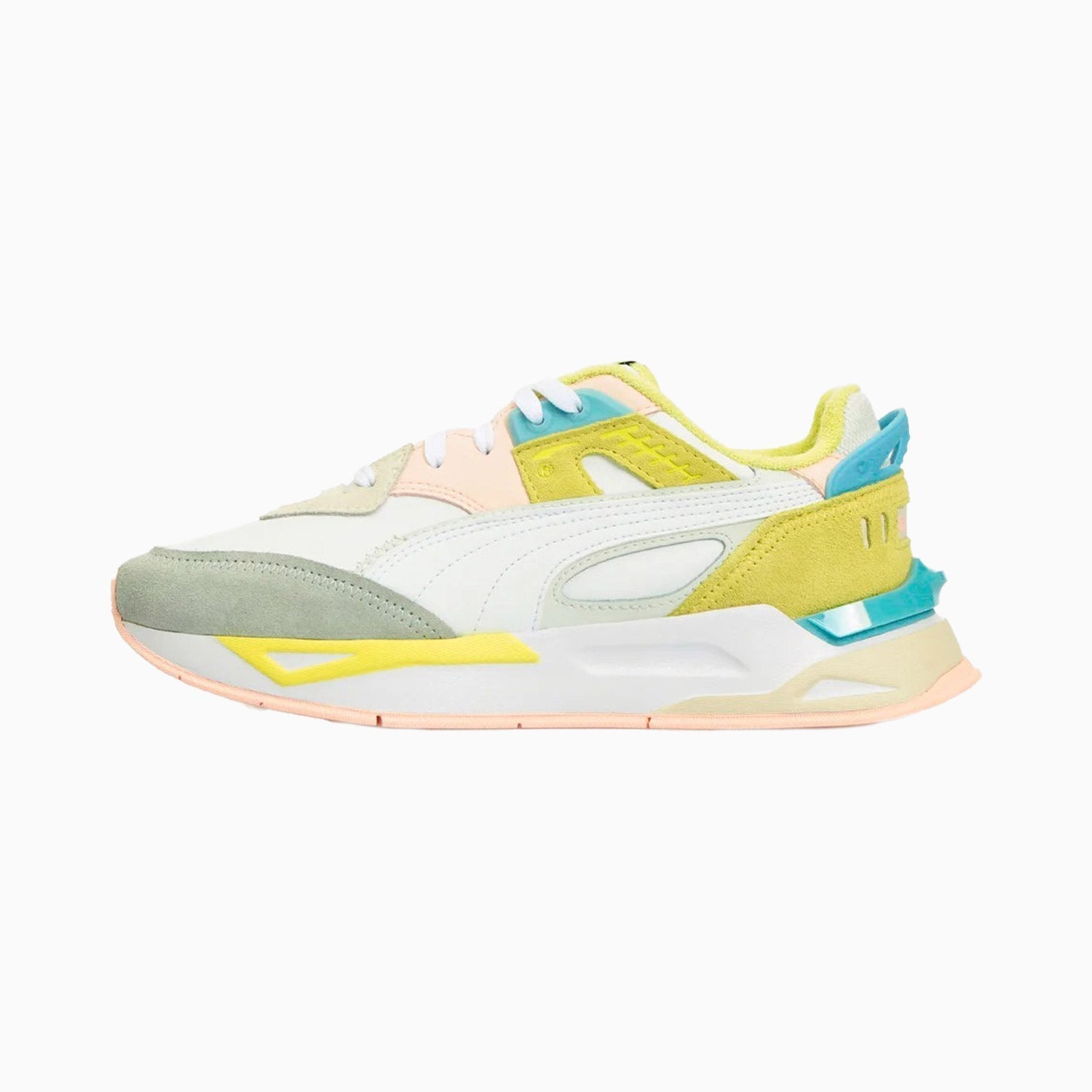 Puma Women's Mirage Sport Pastel Trainer Shoes - Color: White lotus - Tops and Bottoms USA -