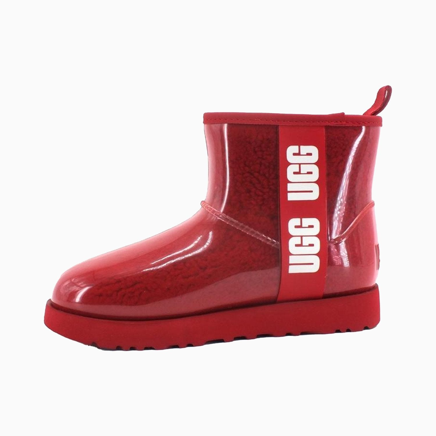 UGG Women's Classic Clear Mini Boot - Color: Black, Natural Black, Samba Red - Tops and Bottoms USA -