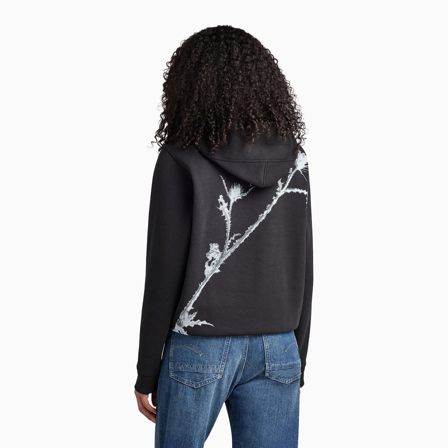 G-Star Raw Women's Thistle Back Graphic Pull Over Hoodie