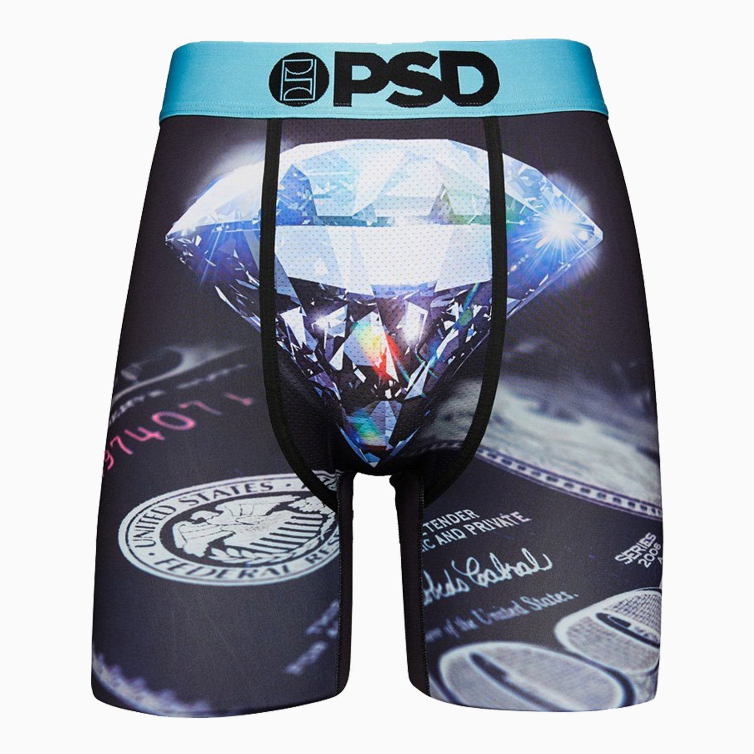 PSD Underwear | Men's Money Moves - Color: BLACK - Tops and Bottoms USA -