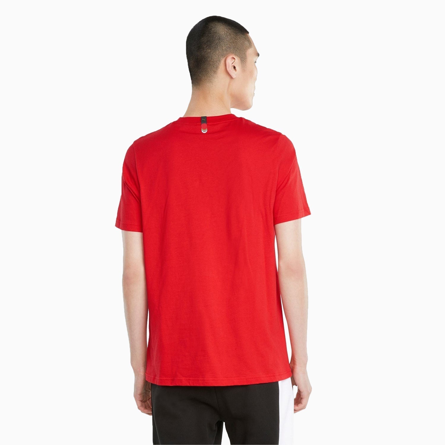Puma Mens AS Graphic T Shirt - Color: RED - Tops and Bottoms USA -