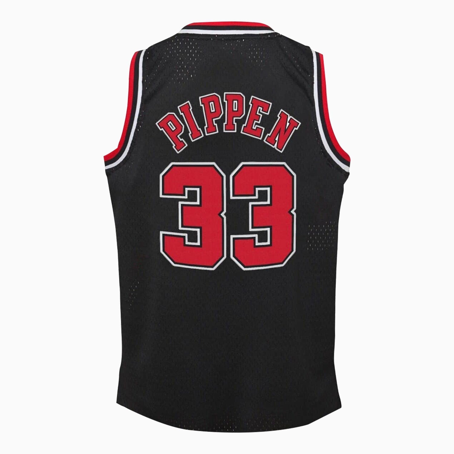 Chicago Bulls Scottie Pippen Pinstripe Swingman Jersey