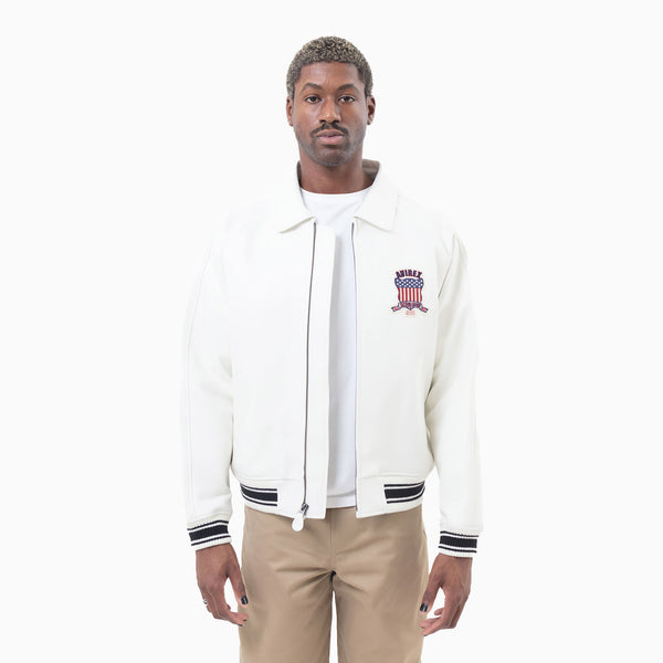 Avirex Men's Icon Leather Jacket