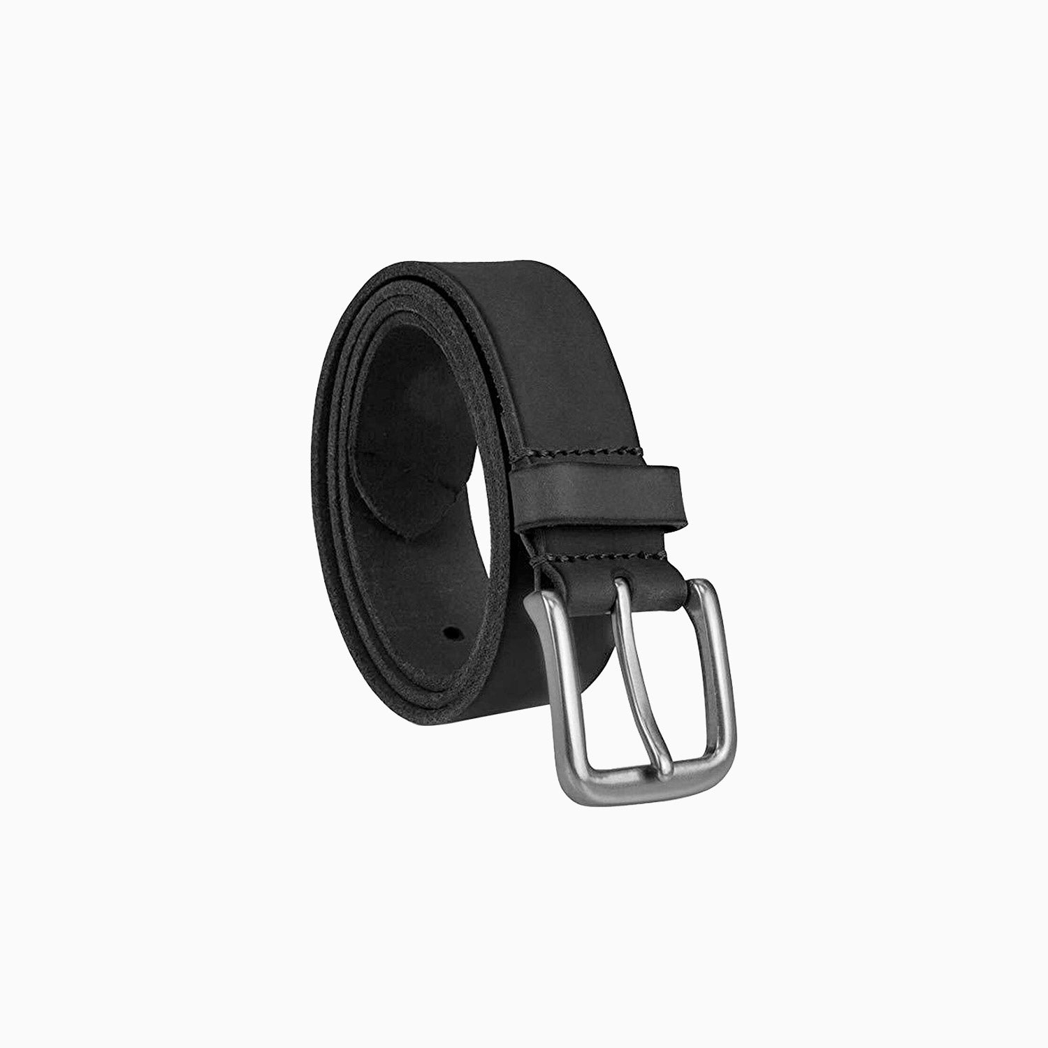 Timberland | Men's 35mm Classic Jean Urban Casual Genuine Leather Belt - Color: BLACK - Tops and Bottoms USA -