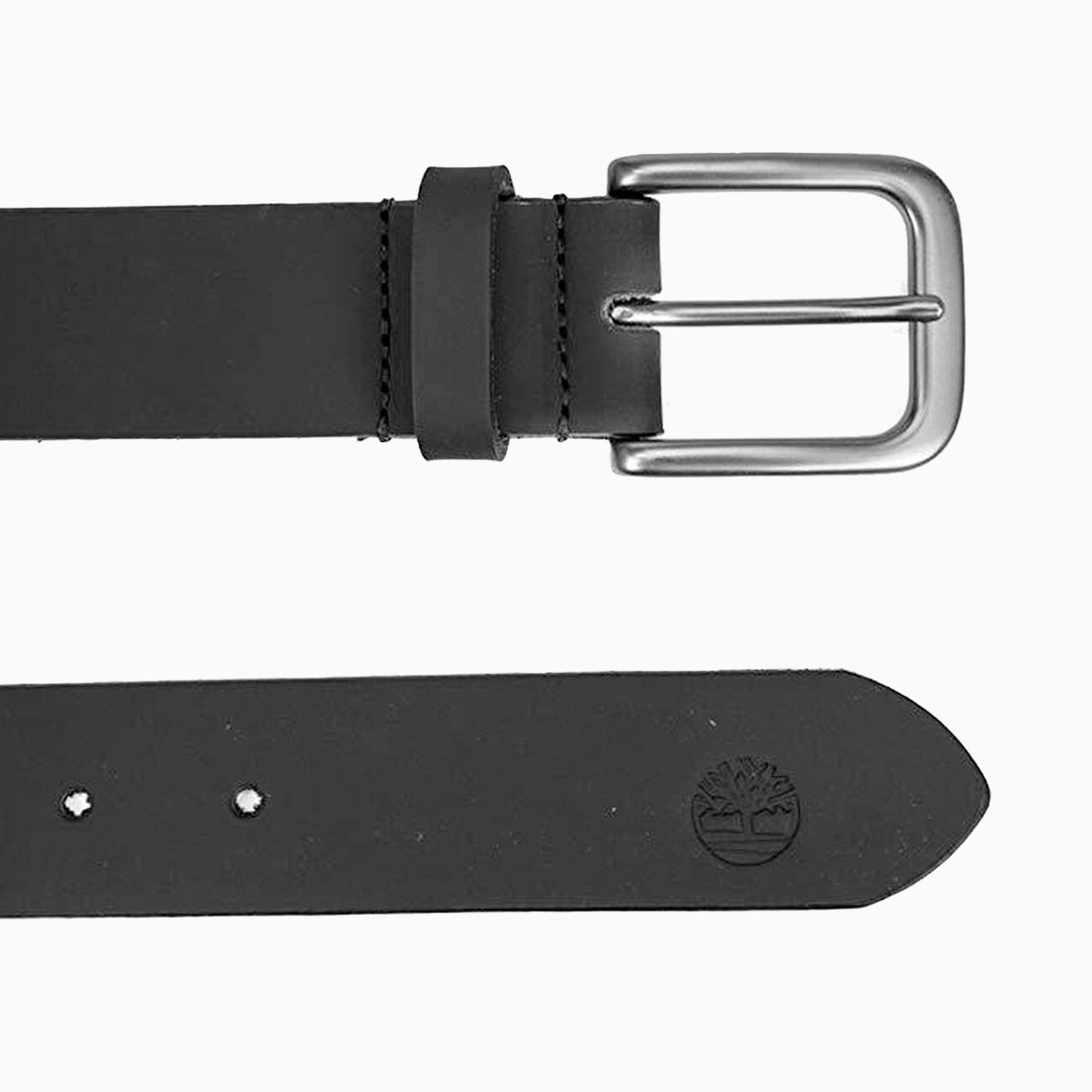 Timberland | Men's 35mm Classic Jean Urban Casual Genuine Leather Belt - Color: BLACK, NAVY BLUE - Tops and Bottoms USA -