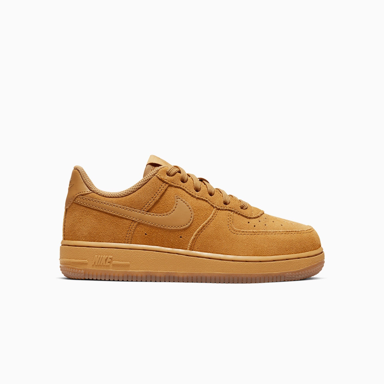 Kid's Nike Air Force 1 LV8 3 "Wheat" Preschool - Color: Wheat Light Brown - Tops and Bottoms USA -