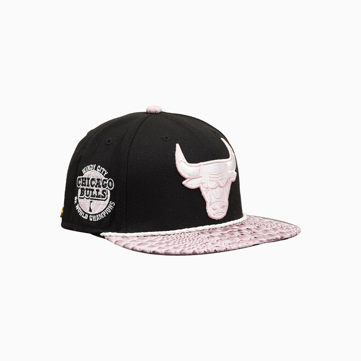breyers-buck-50-chicago-bulls-hat-with-leather-visor-breyers-tcbh-black-pink