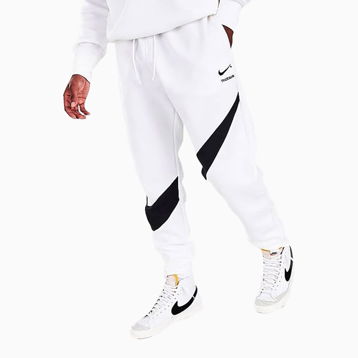 Nike Sportswear Swoosh Tech Fleece Men's Sweatpants 'White' DH1023-100