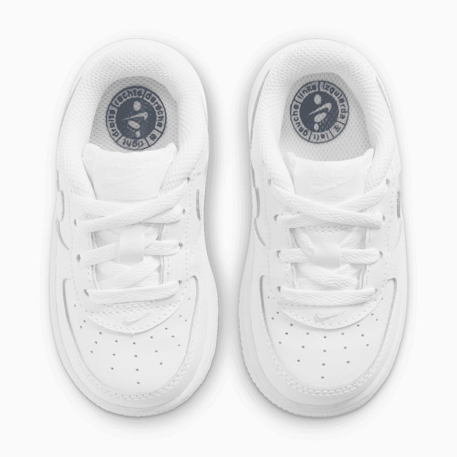 Nike Kid's Nike Force 1 LE Toddlers - Color: White - Tops and Bottoms USA -