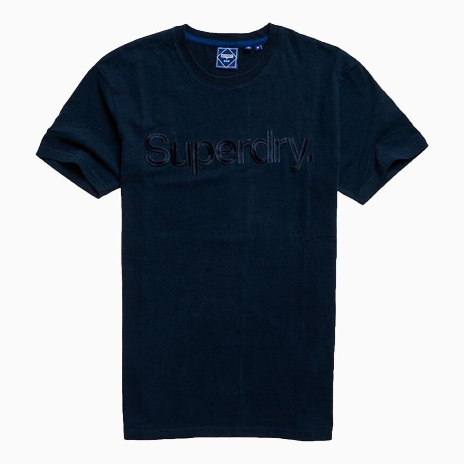 Superdry Men's Superdry Source 185 T-Shirt - Color: Eclipse Navy - Tops and Bottoms USA -