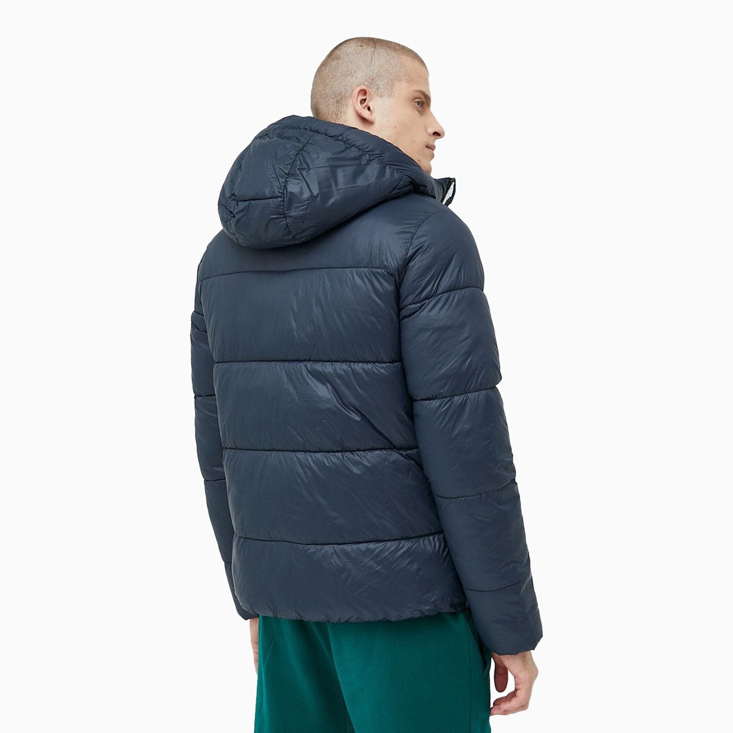 Superdry Men's Mountain Hooded Alpine Jacket - Color: Eclipse Navy - Tops and Bottoms USA -