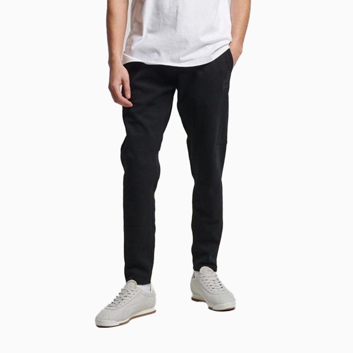 Superdry Men's Code Tech Tracksuit - Color: Black - Tops and Bottoms USA -