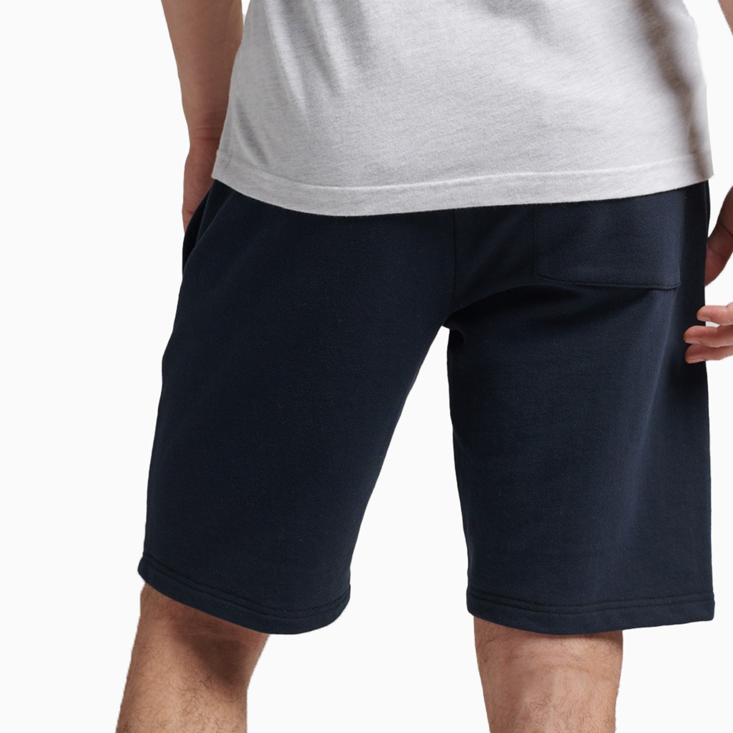 Superdry Men's Organic Cotton Vintage Logo Jersey Shorts - Color: Eclipsenavy - Tops and Bottoms USA -