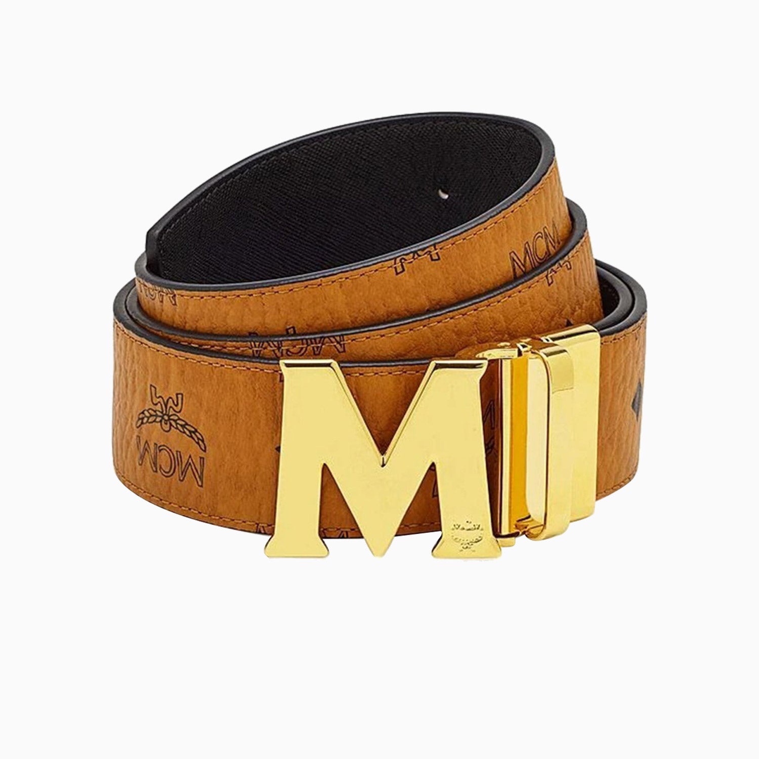 mcm-mens-shiny-gold-buckle-reverse-belt