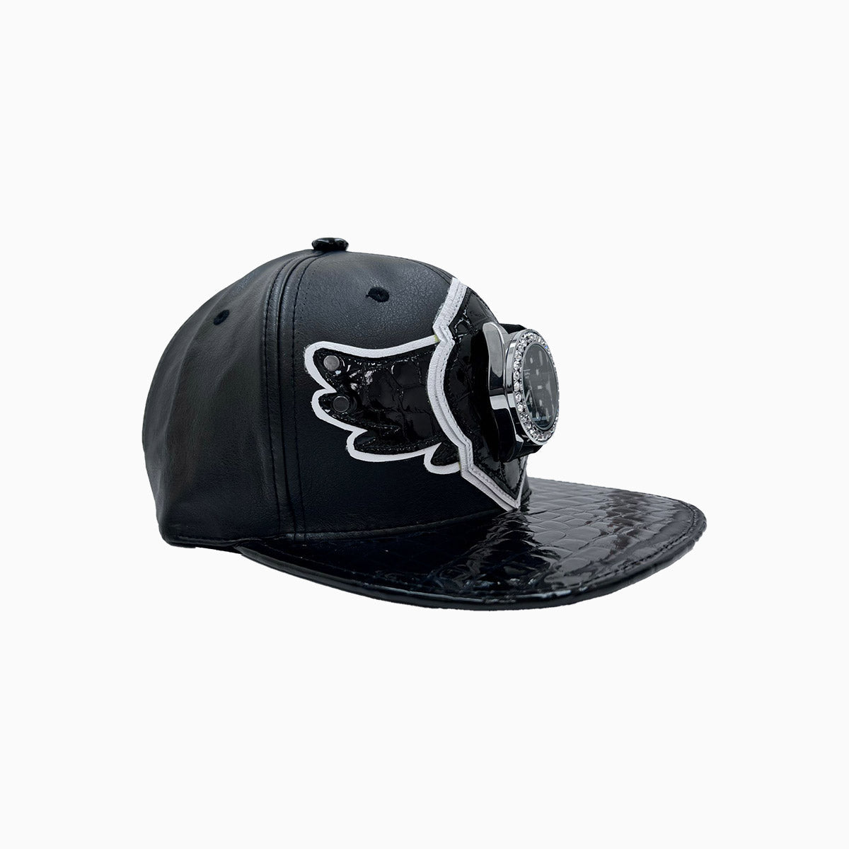 breyers-leather-pattern-buck-50-hat-breyers-lwh-black-white