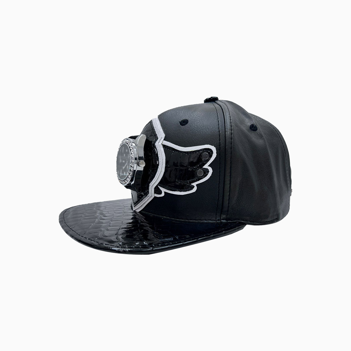 breyers-leather-pattern-buck-50-hat-breyers-lwh-black-white